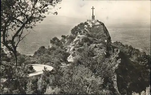 Mallorca Santuario de San Salvadar Cruz Kat. Spanien