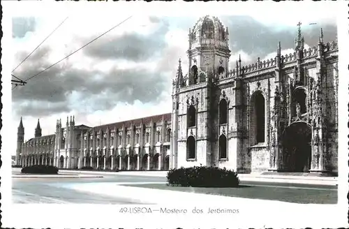 Lisboa Mosteiro dos Jeronimos Kat. Portugal