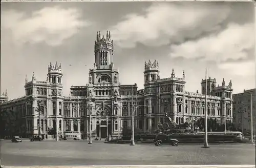 Madrid Spain Palacio de Comunicaciones Monumento Denkmal Kat. Madrid