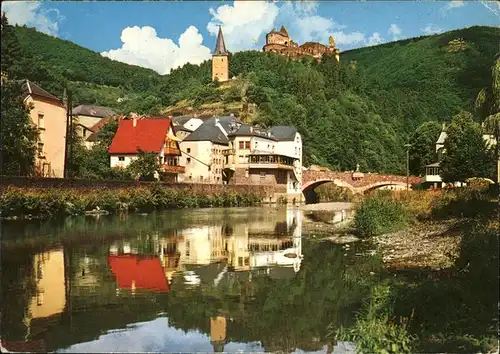 Vianden Vallee de l Our Chateau Hockelstour Pont