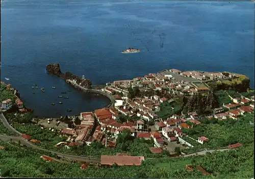 Camara de Lobos Panorama Hafen Kat. Madeira