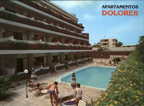 Gran Canaria Playa del Ingles Apartamentios Dolores Swimming Pool Kat. Spanien