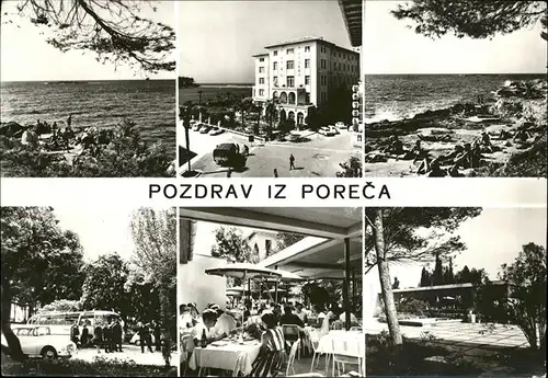 Porec Strand Hotel Restaurant Kat. Kroatien