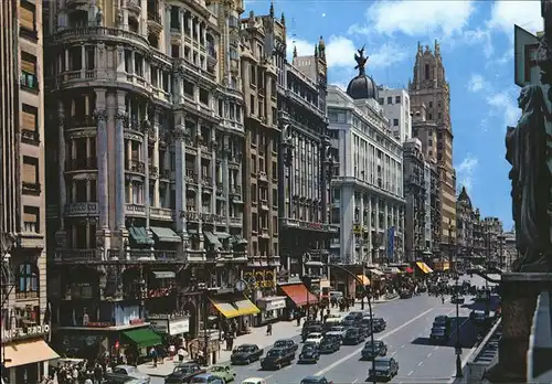 Madrid Spain Avenida Jose Antonio Kat. Madrid