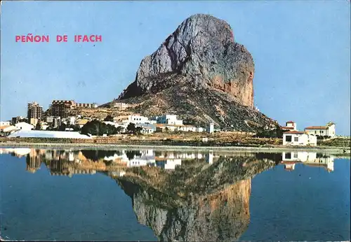 Calpe Penon de Ifach Kat. Alicante