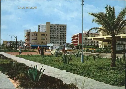 Cala Millor Mallorca Teilansicht Promenade Kat. Islas Baleares Spanien