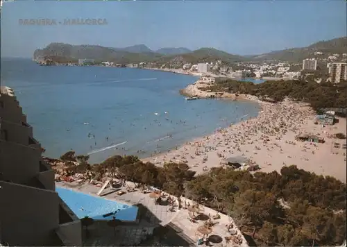 Paguera Mallorca Islas Baleares Playa Strand Kat. Calvia