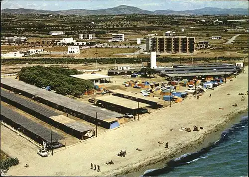 Cubellas Camping Paradiso Playa vista aerea Kat. Barcelona Cataluna