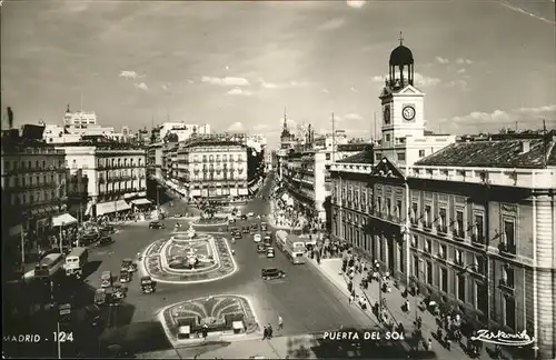 Madrid Spain Puerta del Sol Kat. Madrid