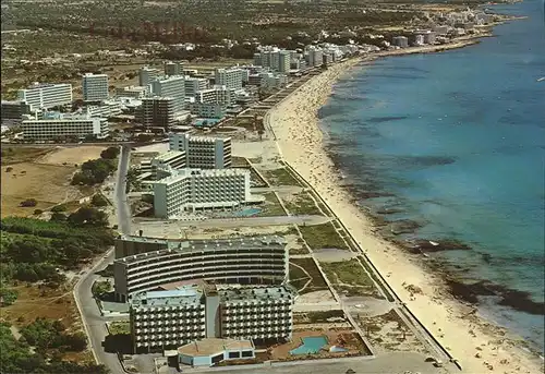 Cala Millor Mallorca Vista aerea Playa Strand Hotels Kat. Islas Baleares Spanien