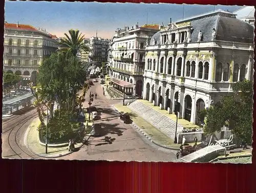 Alger Algerien Stadt Place de l Opera / Algier Algerien /