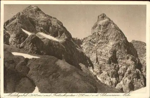 Maedelegabel Trettachspitze Kat. Oberstdorf