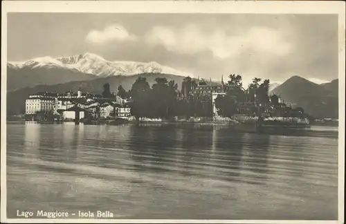 Lago Maggiore Isola Bella Kat. Italien