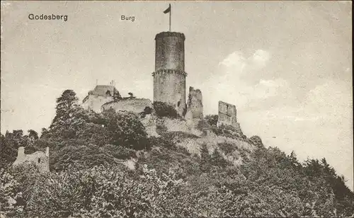 Godesberg Bad Burg Kat. Bonn