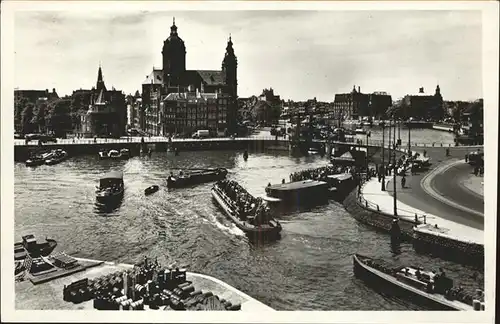 Amsterdam Niederlande Prins Hendrikkade Kat. Amsterdam