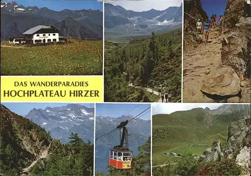 Suedtirol Hirzer Hochplateau Seilbahn Kat. Italien