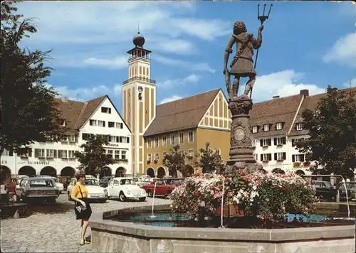 Freudenstadt Schwarzwald Marktplatz Rathaus