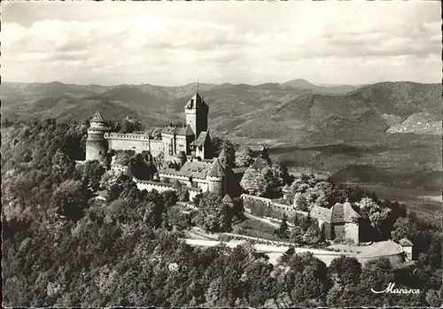 Alsace Elsass Haut Koenigsbourg Kat. Epinal