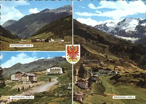 Tirol Region Untergurgl Hochgurgl Obergurgl Wappen / Innsbruck /Innsbruck