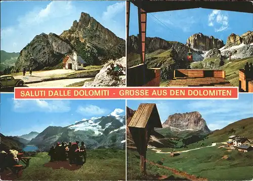 Dolomiti Dolomiten Seilbahn Kat. Italien