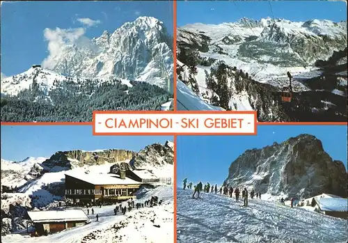 Italien Ciampinoi Ski  Kat. Italien