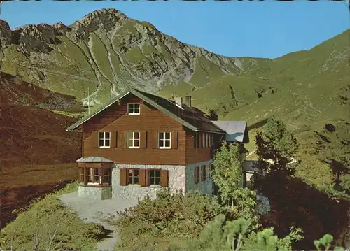 Oesterreich Landsberghuette Traualpsee Steinkarspitze Kat. Oesterreich