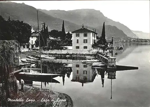 Lago di Como Mandello Lorio Kat. Italien