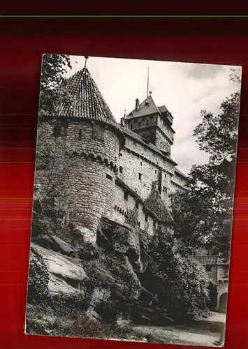 Haut Koenigsbourg Hohkoenigsburg Chateau Defenses de l entree Kat. Orschwiller