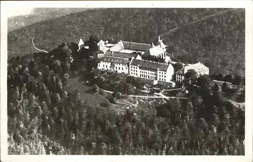 Mont Ste Odile Mont Sainte Odile Couvent vue aerienne Kloster Kat. Rhinau