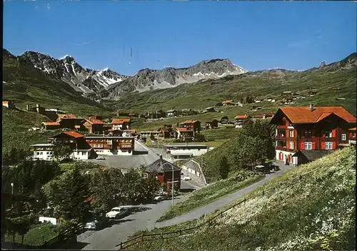 Arosa GR Teilansicht Inner Arosa Alpenblick Kat. Arosa