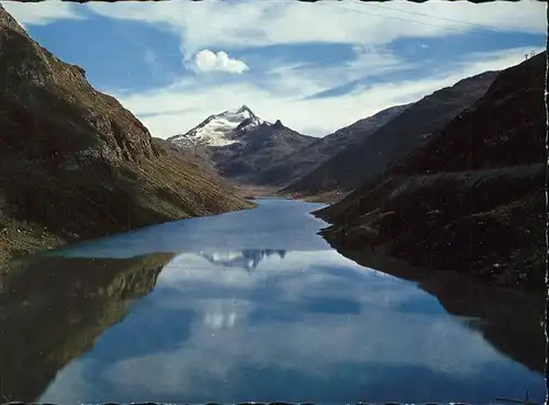 Ferrera Lago di Lei Stausee Pizzo Stella