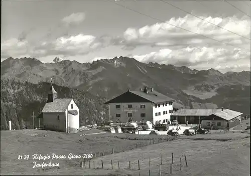 Passo Giova Dolomiten Jautenhaus