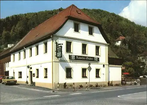 Bad Berneck gasthof "Kutscherstuben" Kat. Bad Berneck Fichtelgebirge