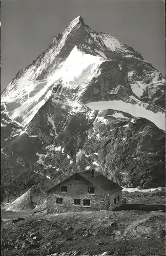 Zermatt VS Schoenbuehlhuette mit Matterhorn Kat. Zermatt