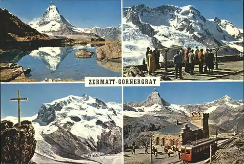 Zermatt VS mit Bergbahnstation Kat. Zermatt