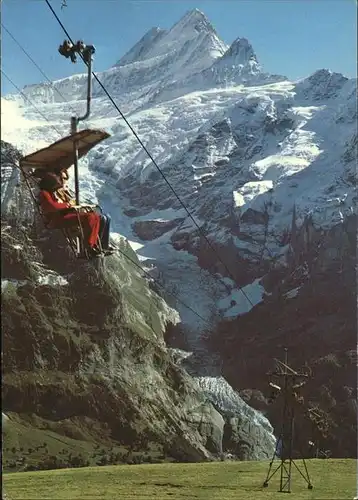 Grindelwald mit der Firstbahn Kat. Grindelwald