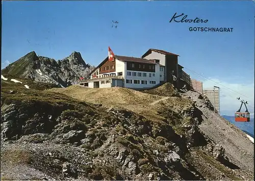 Klosters GR Bergrestaurant Gotschnagrat Kat. Klosters