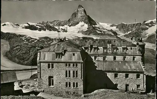 Zermatt VS Gornergrat Kulmhotel Matterhorn Kat. Zermatt