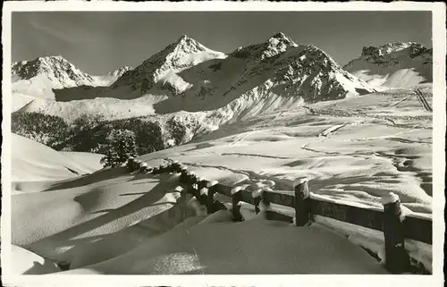 Arosa GR Furkahoerner Urner Alpen Kat. Arosa