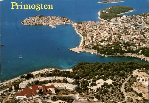 Primostena Fliegeraufnahme Kat. Kroatien