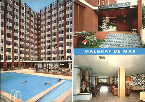 Malgrat de Mar Hotel Cartago Nova Swimming Pool Kat. Malgrat de Mar