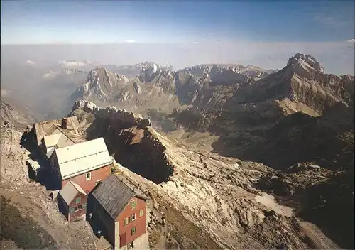 Urnaesch AR Saentis Berghaus Alpenpanorama Appenzeller Alpen Kat. Urnaesch