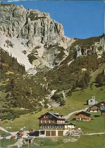 Malbun Alpenhotel Friedenskapelle Gamsgrat Kat. Liechtenstein