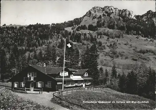 Gschwend Gersau Ferienheim mit Rigi Hochfluh