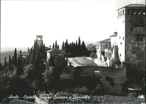 Asolo Treviso Castello Regina Cornaro e Torricella