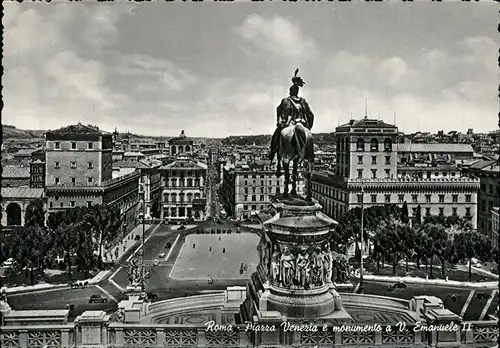 Rom Roma Piazza Venezia e monumento a V Emanuele II /  /Rom