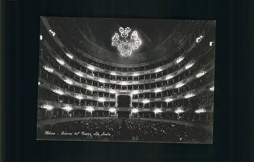 Milano Interno del Teatre alla Scala Kat. Italien