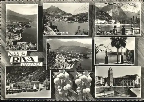 Riva del Garda Il Lago Il Porto Panorama Motivo Particolare Scorsio panoramico /  /Trento