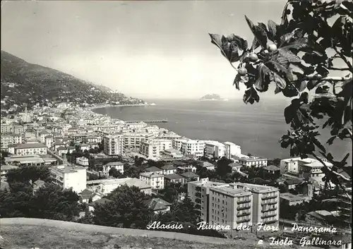 Alassio Panorama e Isola Gallinara Kat. 