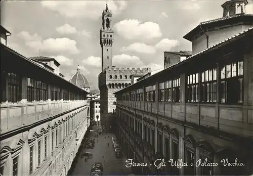 Firenze Toscana Gli Uffizi e Palazzo Vecchio Kat. Firenze